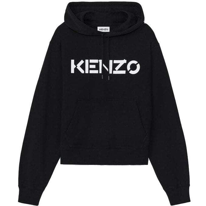 Kenzo Men's Logo Hoodie Black - BLACK S