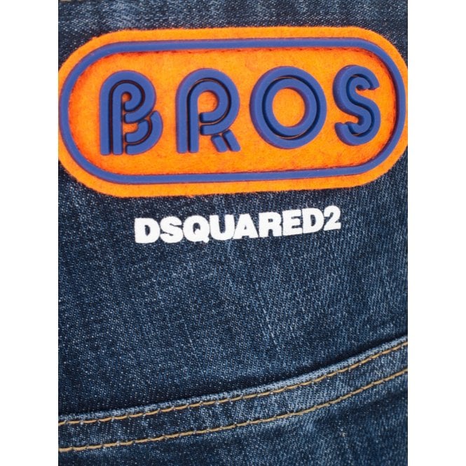 Dsquared2 Men's Bros Denim Jeans Blue 54