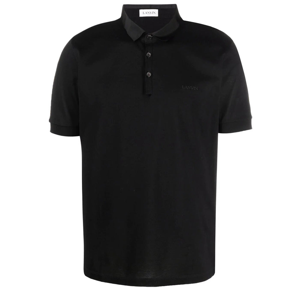 Lanvin Men's Polo T-shirt Black - S BLACK