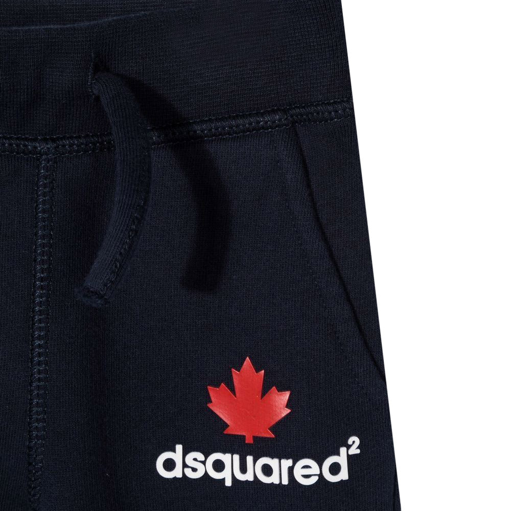 Dsquared2 Baby Boys Logo Print Track Pants Navy 18M Blue