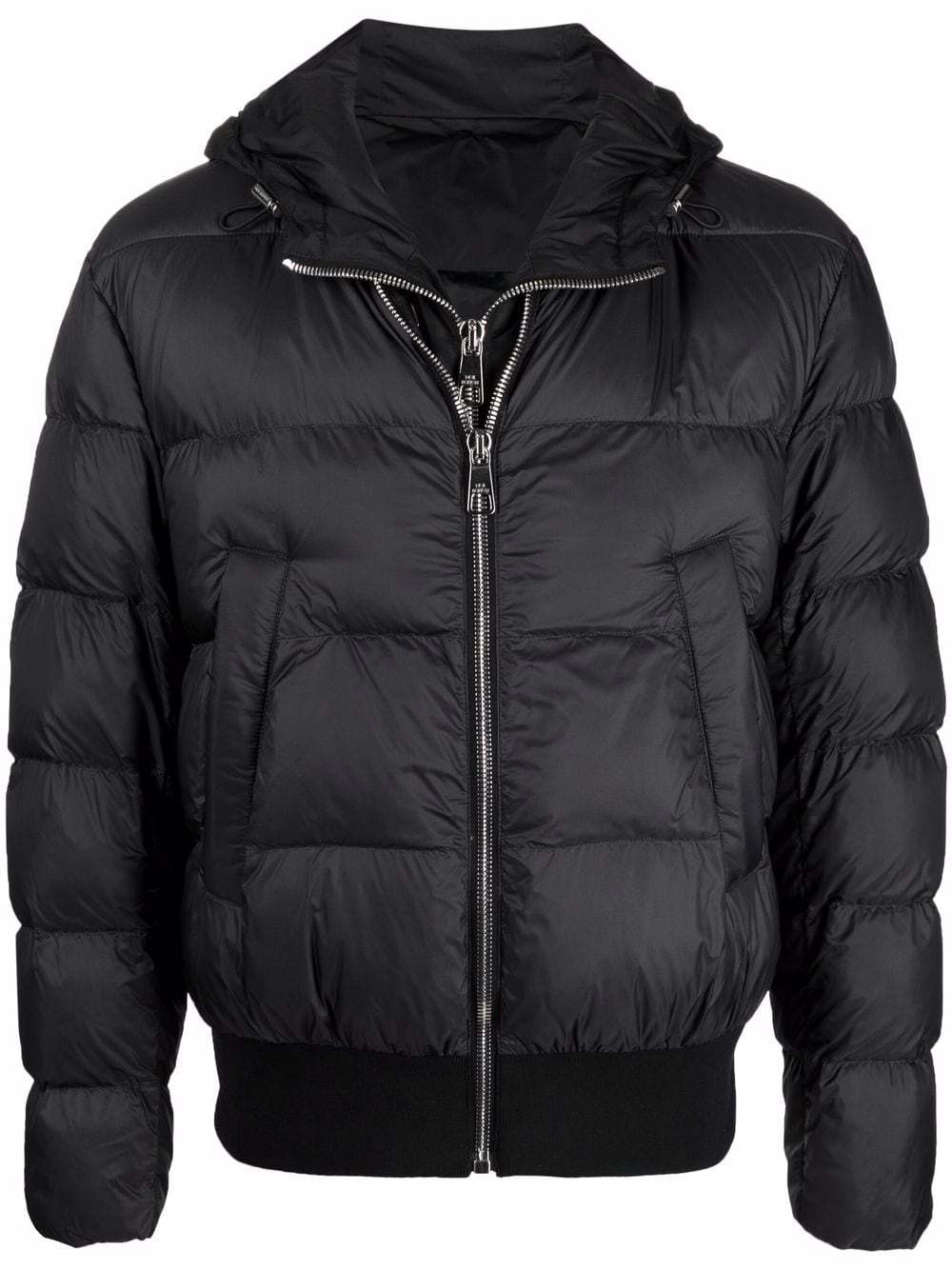 Neil Barrett X Penfield Men's Padded Nylon Bomber With Detachable Hood Black - M Black