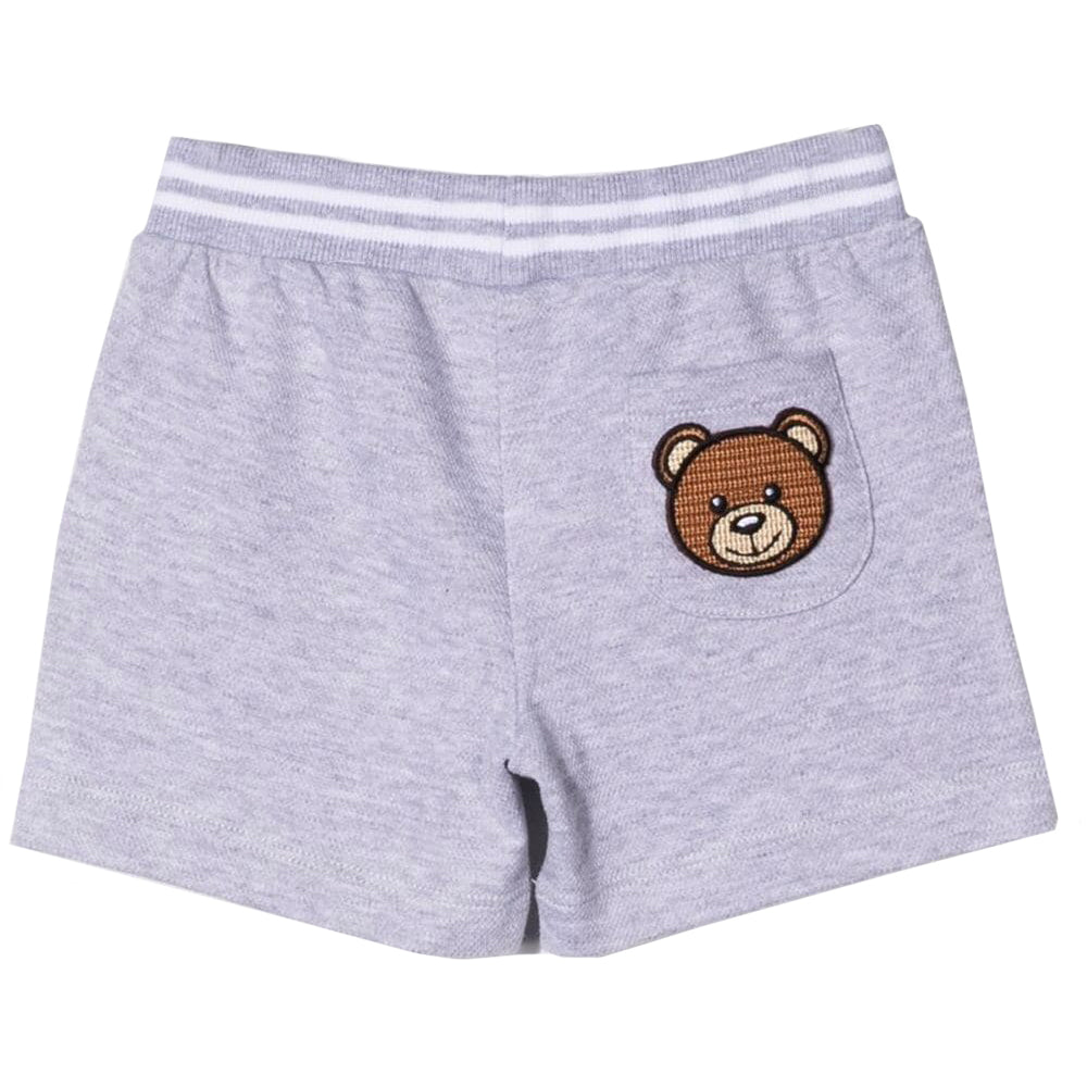 Moschino Baby Boys Bear Shorts Grey 2Y