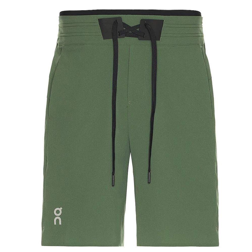 on running mens hybrid shorts green s