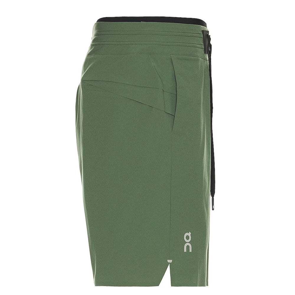 On Running Mens Hybrid Shorts Green XL
