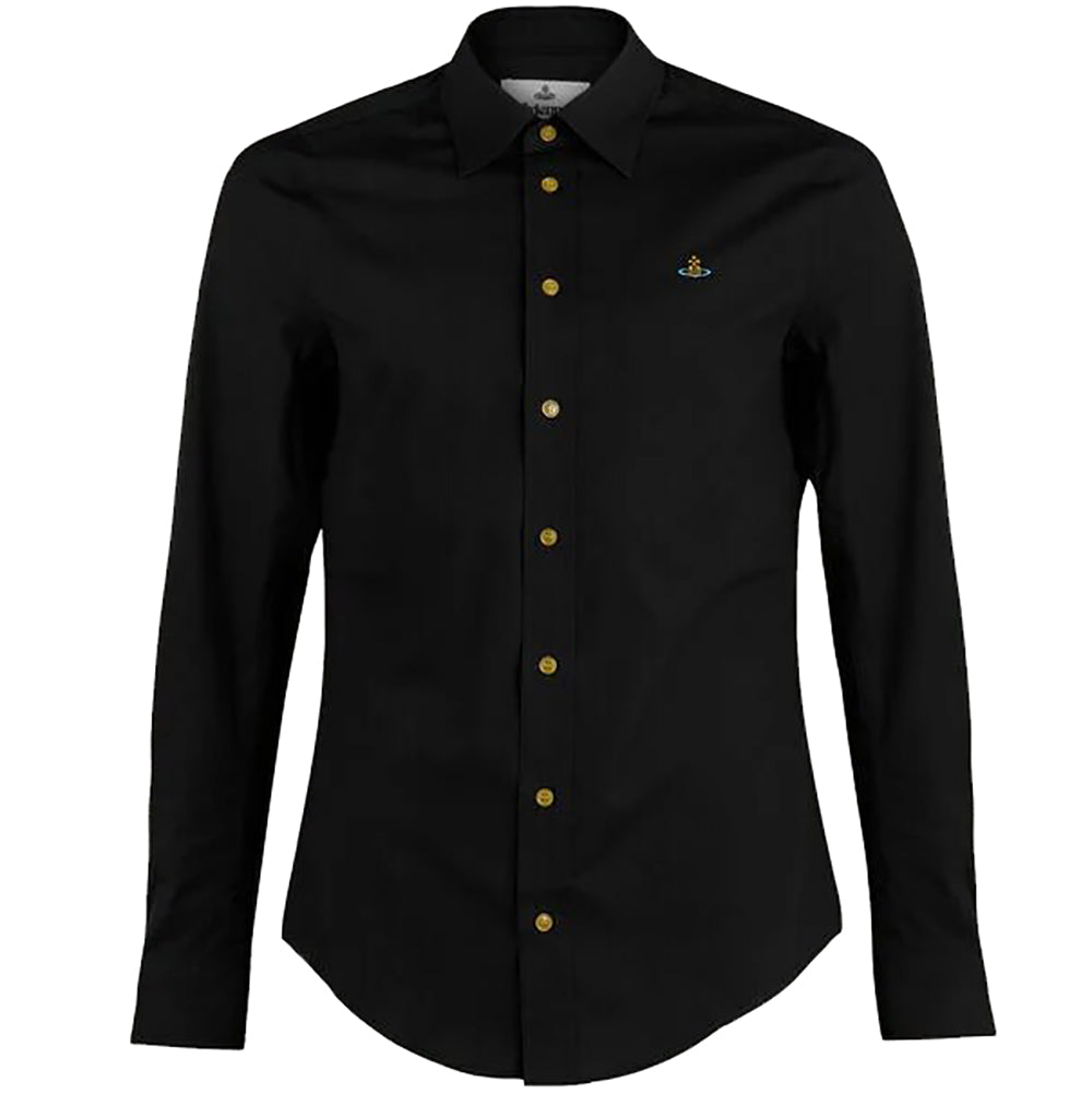 Vivienne Westwood Men's Button Shirt Black - L BLACK