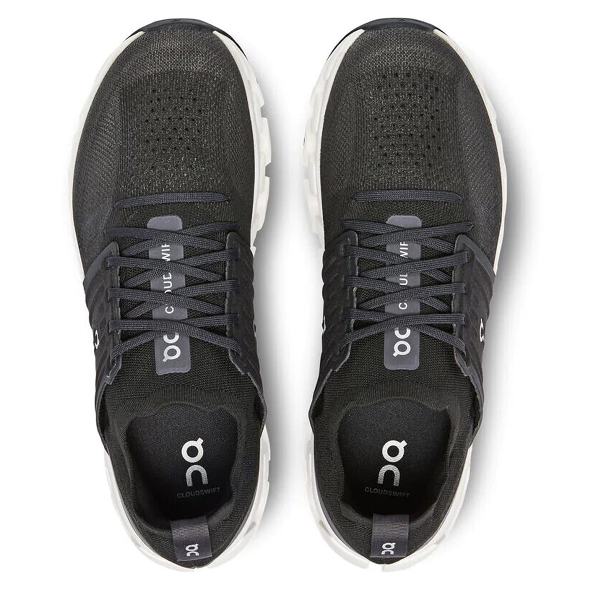 On Running Mens Cloudswift 3 Trainers Black UK 7