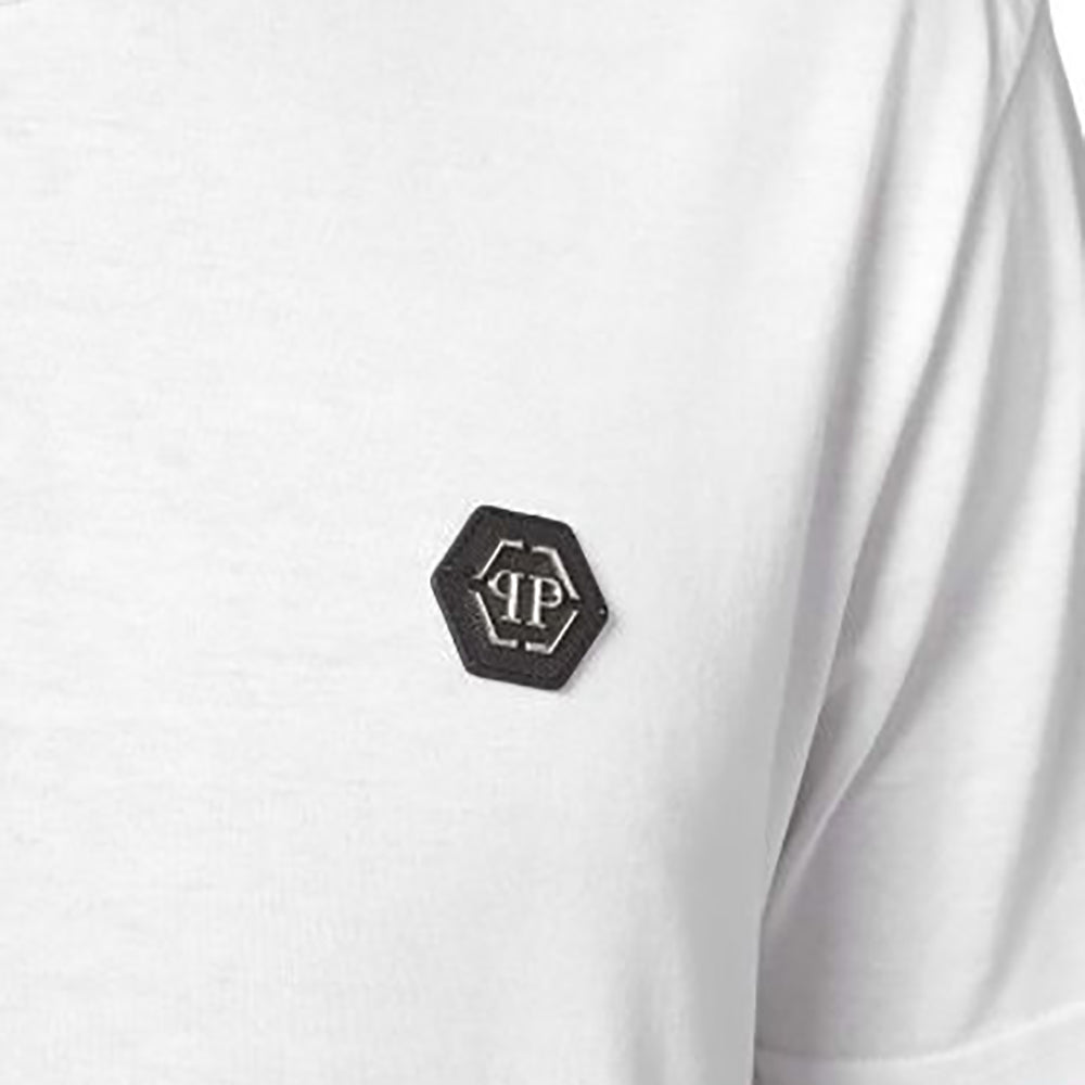 Philipp Plein Men's SS Logo T-shirt White M