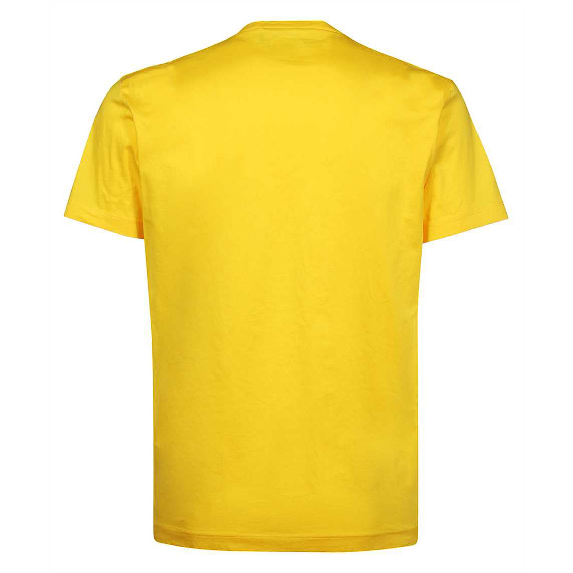 Dsquared2 Men's Waves Logo T-shirt Yellow XXX Large