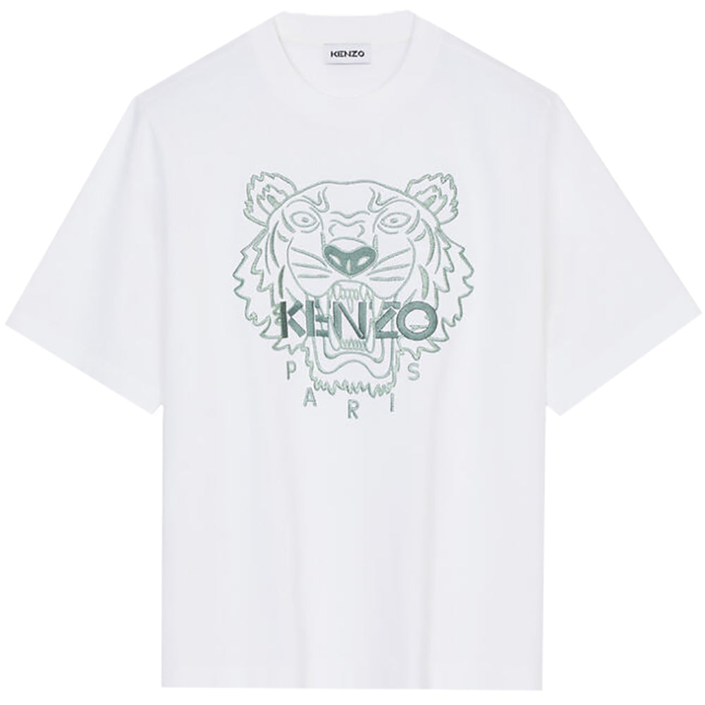 Kenzo Men's Oversized Tiger White - L - ❤️ CooperativaShop ✓