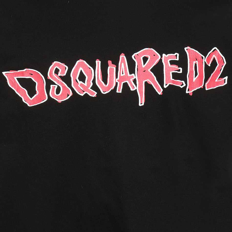Dsquared2 Men's Rock Slouch T-shirt Black XXL