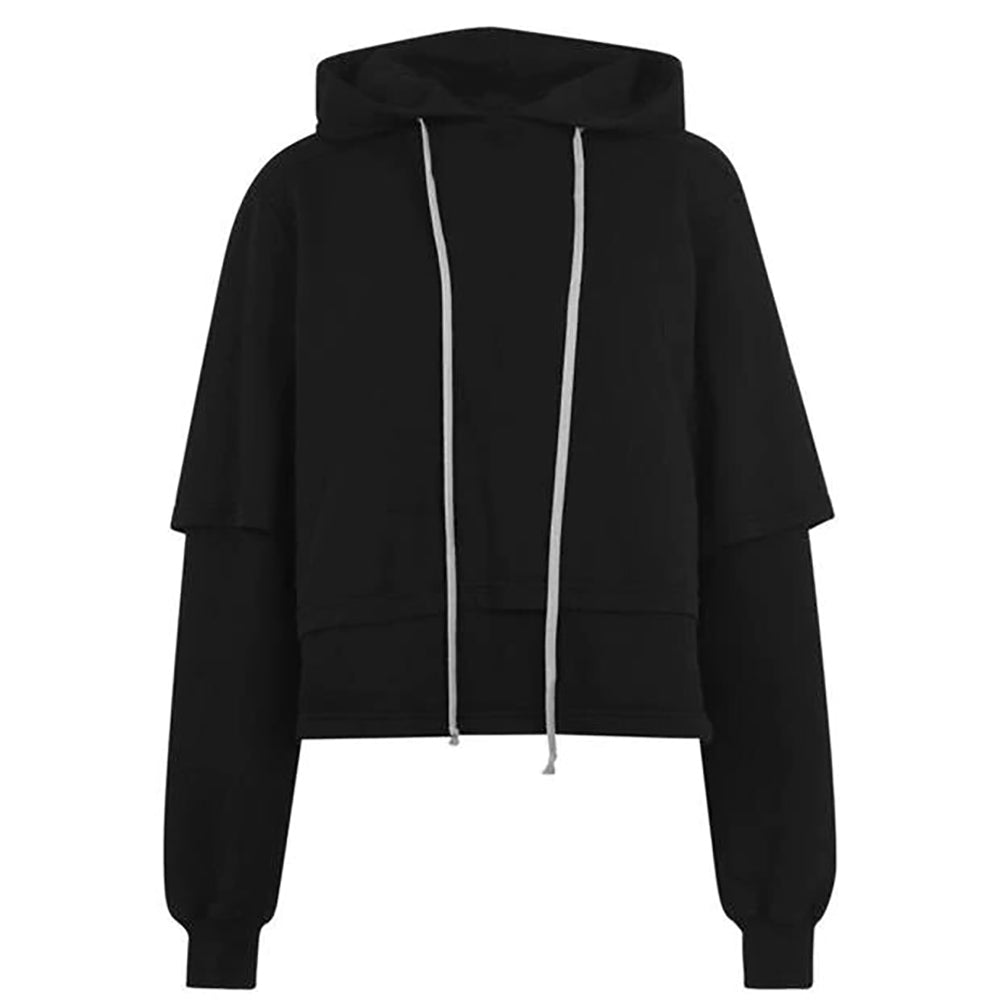 Rick Owens' Men's DRKSHDW Hustler Hoodie Black - Small Black