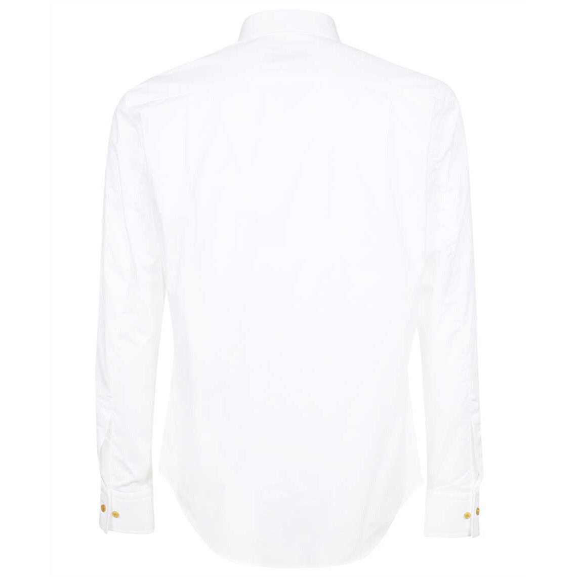 Vivienne Westwood Men's Organic Slim Shirt White XXL