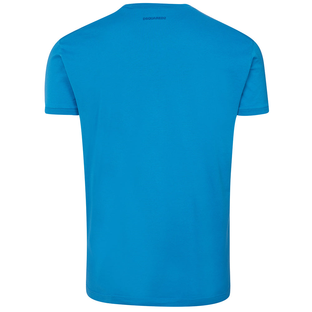 Dsquared2 Men's Circle Logo T-shirt Blue M