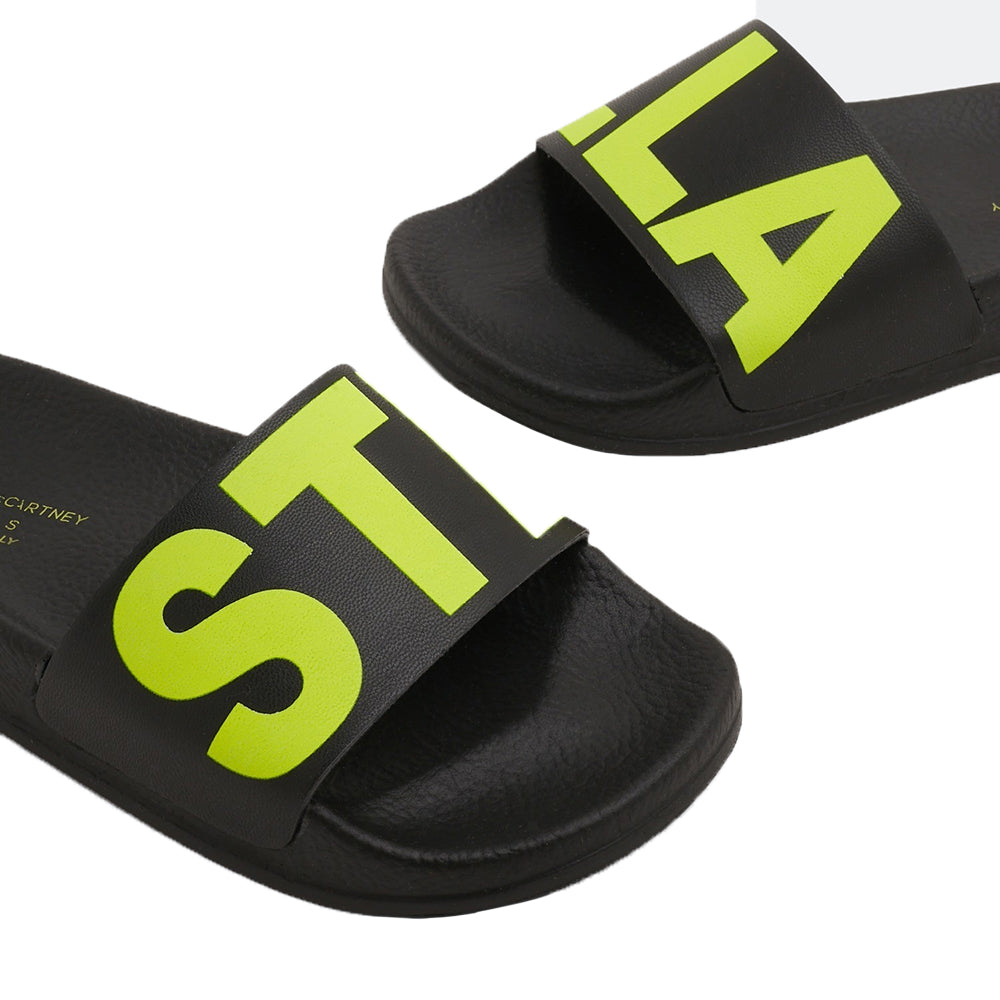 Stella Mccartney Kids Unisex Sliders Black 39