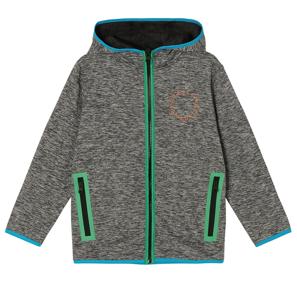 Stella Mccartney Unisex Hoodie Grey 6Y