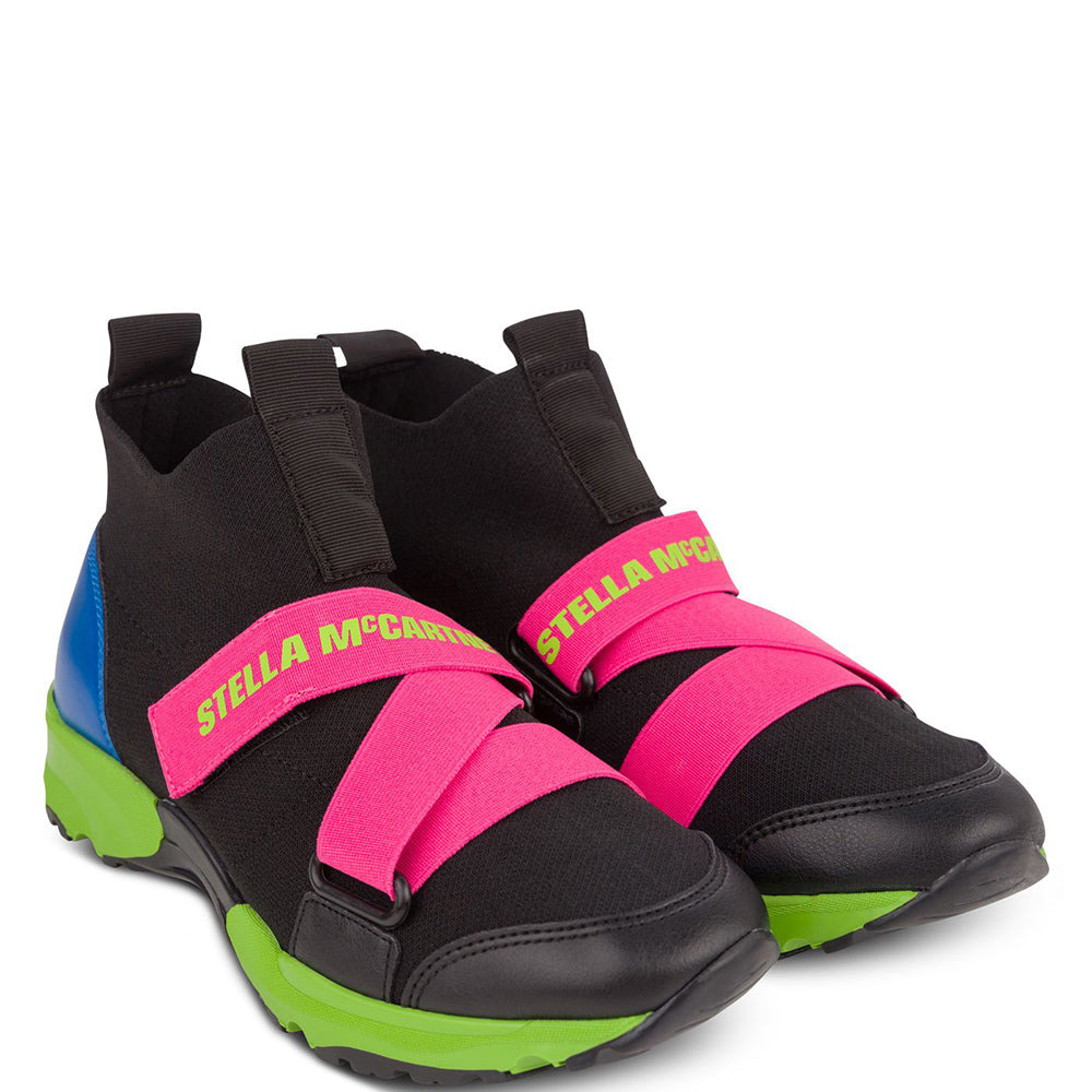 Stella Mccartney Girls Sock Sneakers Black EU 38