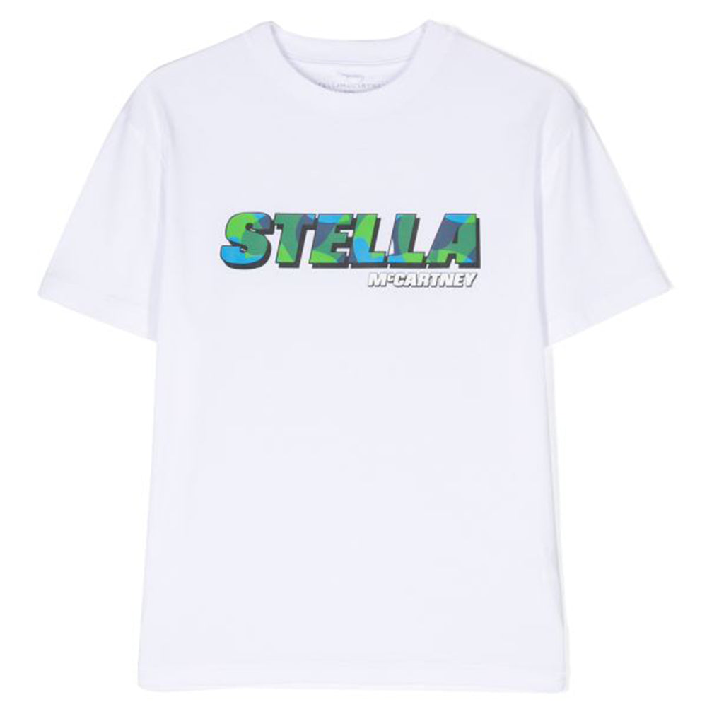 Stella Mccartney Unisex Iconic Logo White 8Y