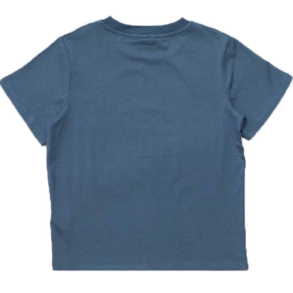 Stella Mccartney Unisex Dotted Logo T Shirt Blue 4Y
