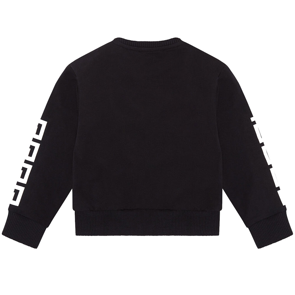 Versace Baby Boys Logo Sweatshirt Black 12M