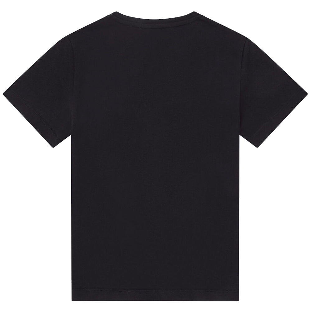 Versace Boys Medusa Motif T-shirt Black 12Y