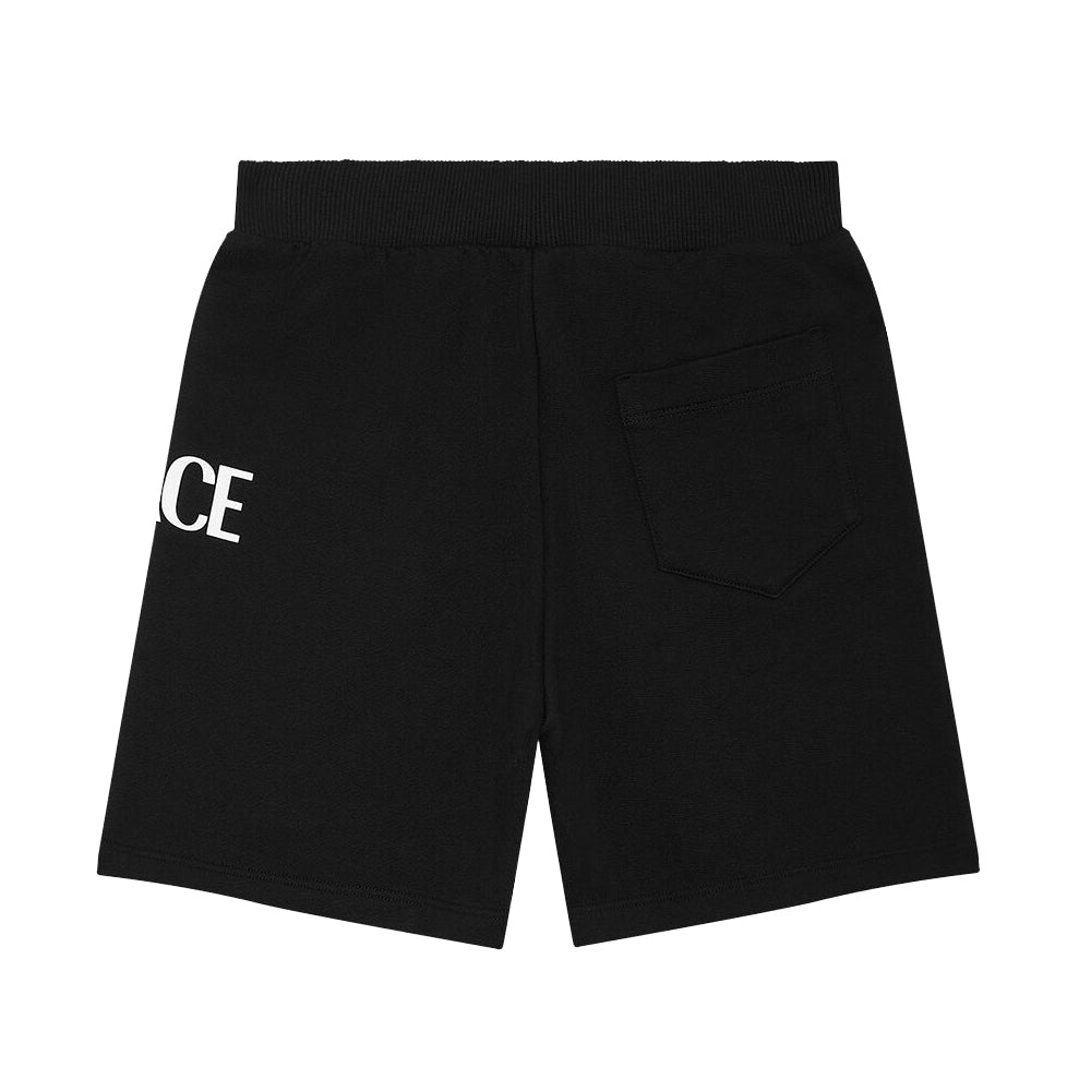 Versace Boys Greca Print Shorts Black 10Y