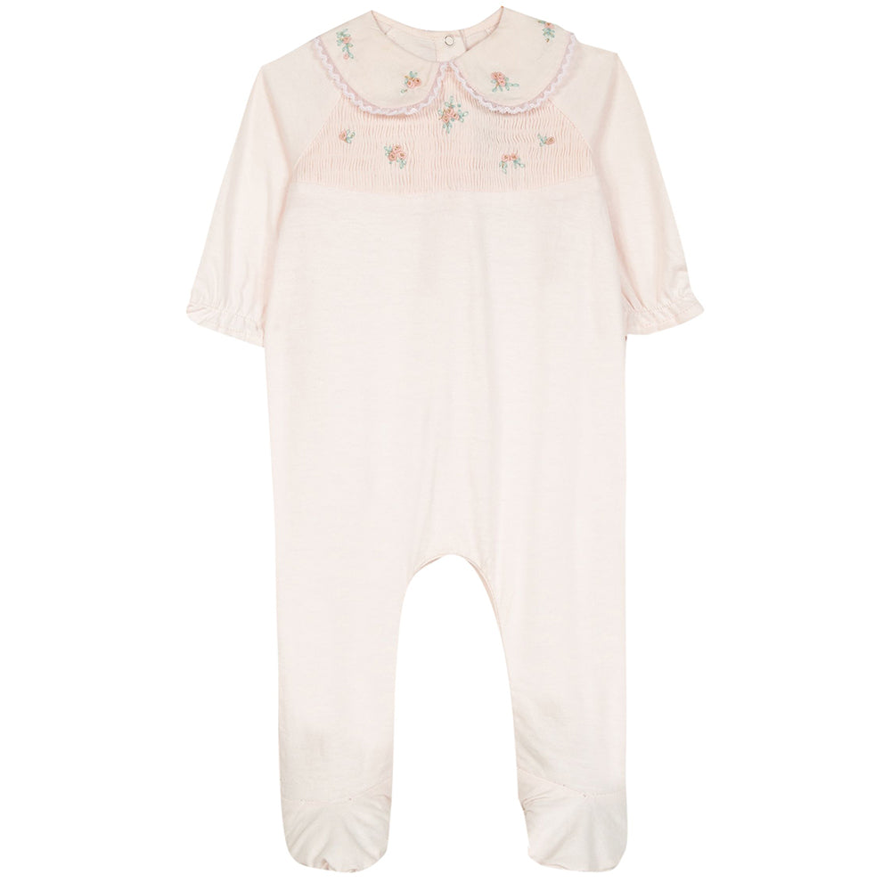 Tartine Et Chocolat Baby Girls Nuit Layette Babygrow Pink 6M