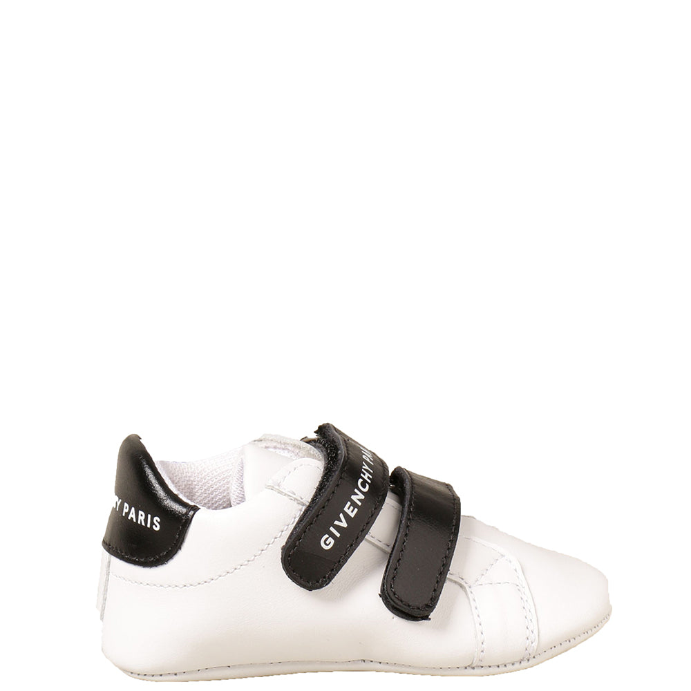 Givenchy Baby Double Strap Trainers White - EU17 White