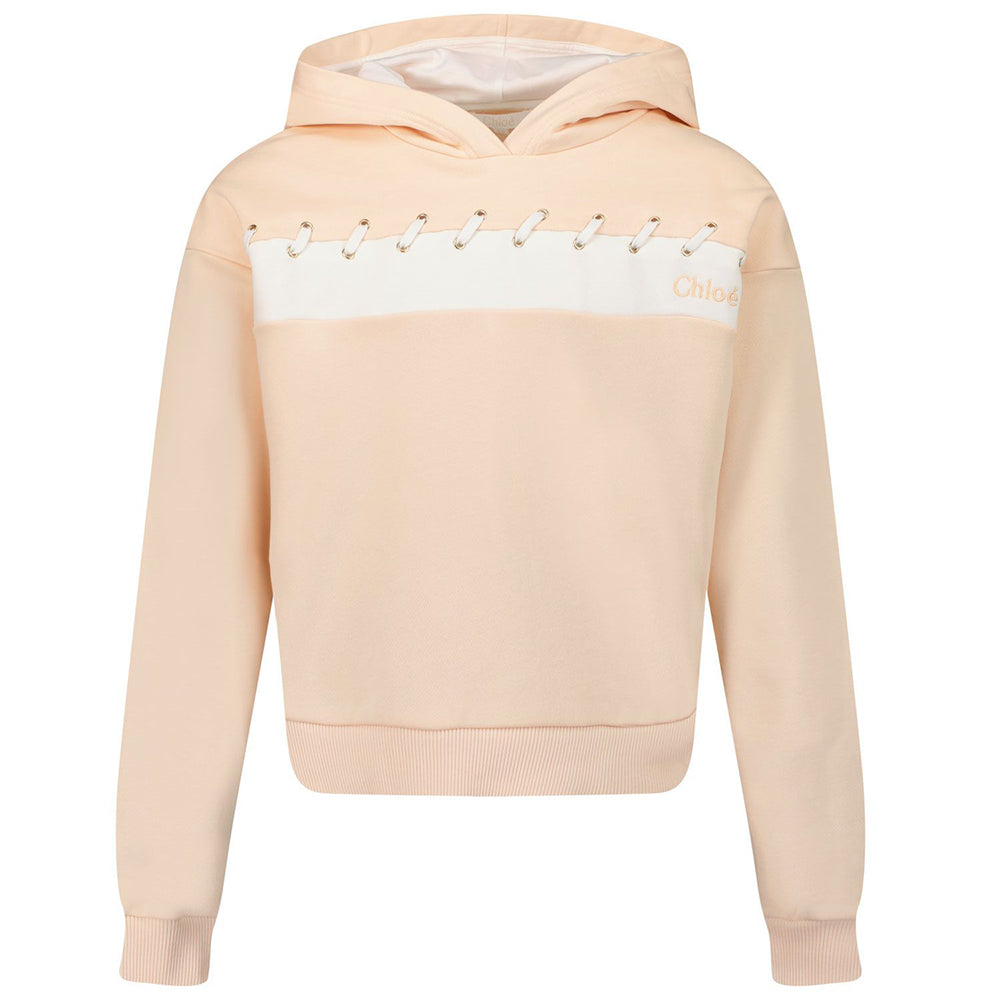 Chloe Girls Cotton Hoodie Pink 14Y