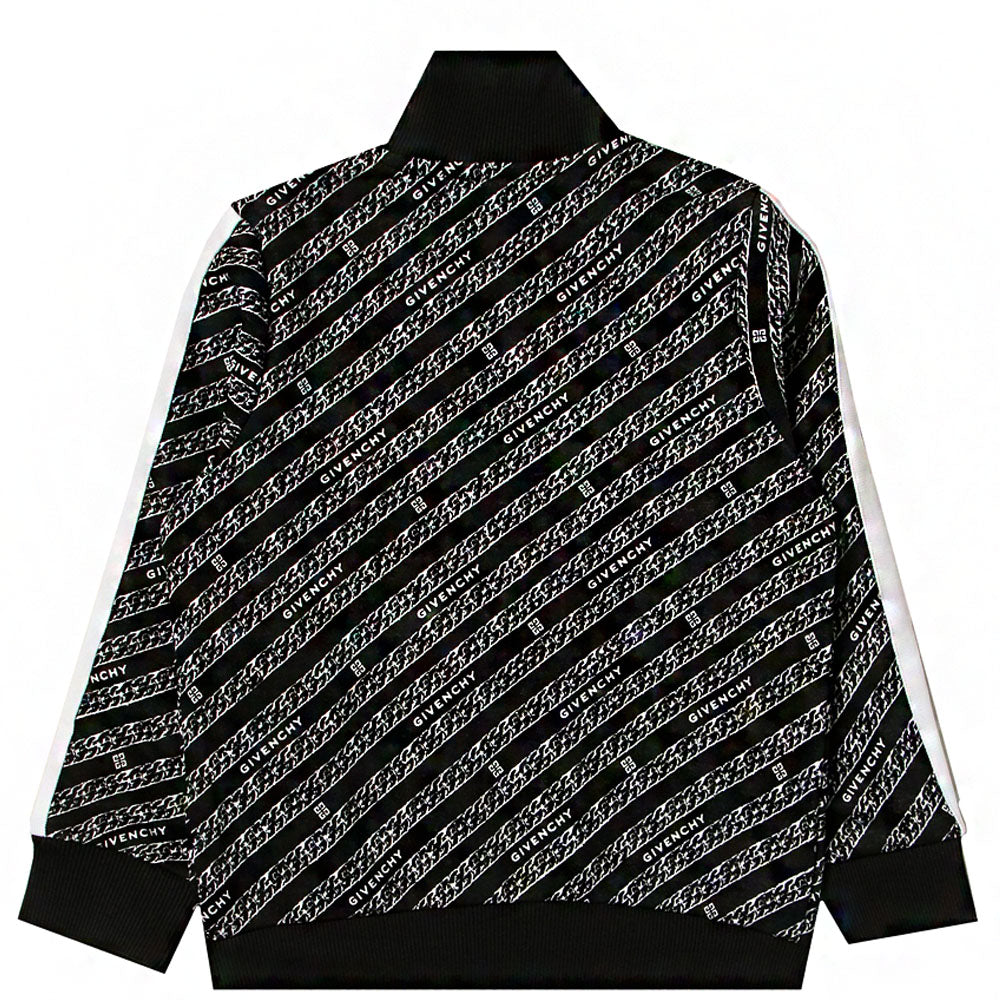 Givenchy - Boys Chain Print Track Jacket Black 10Y