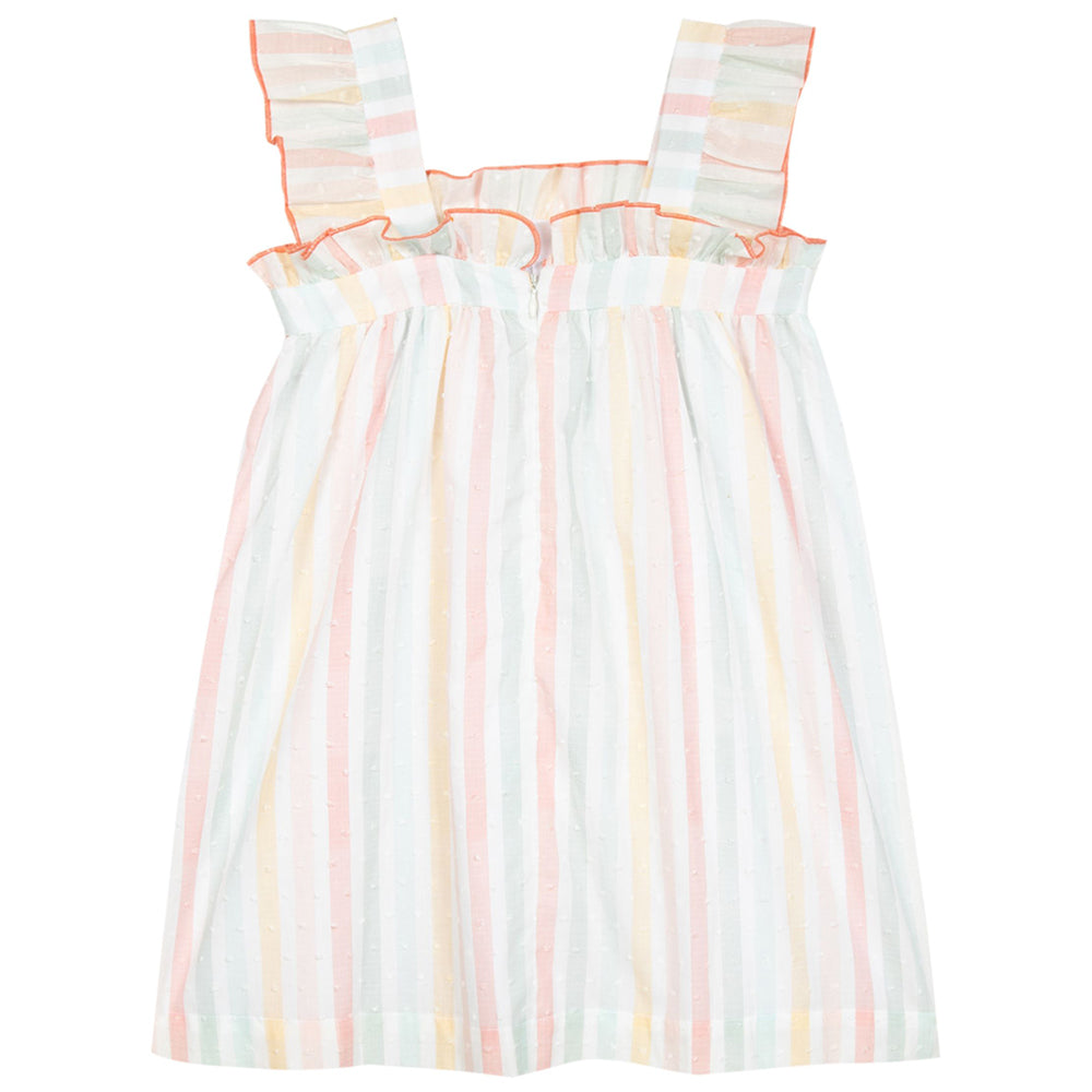 Tartine Et Chocolat Girls Dinette Party Dress Multicoloured 6Y