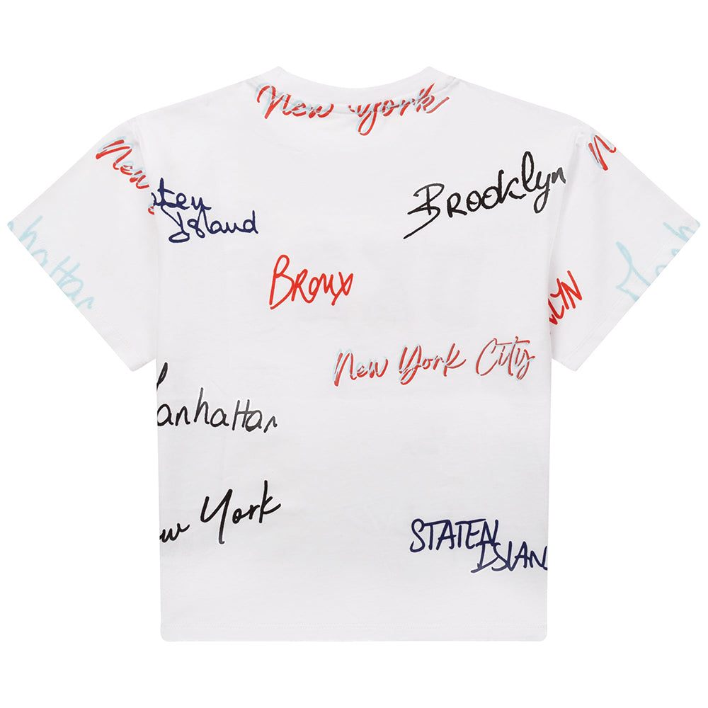 Buy DKNY Crew Neck Sequin Logo T-shirt 2024 Online