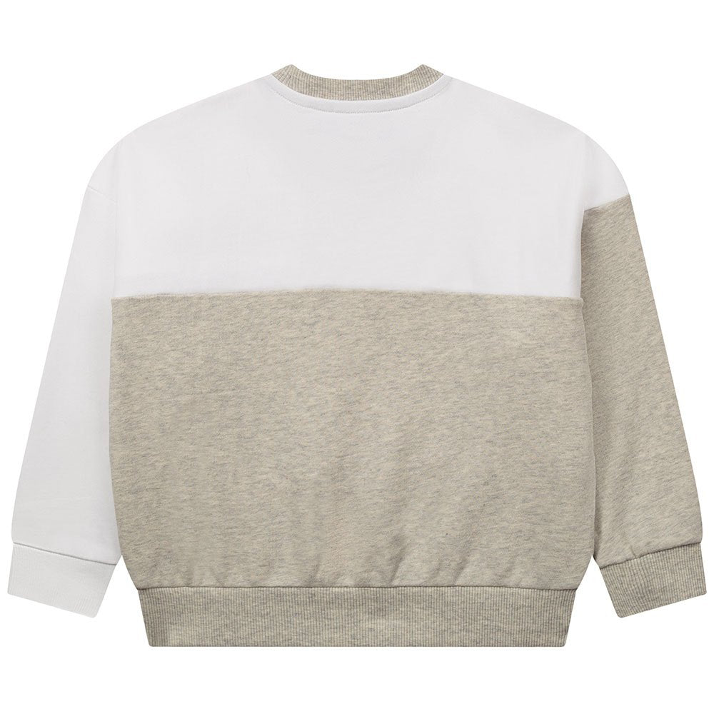 Dkny Girls Logo Sweater White 12Y