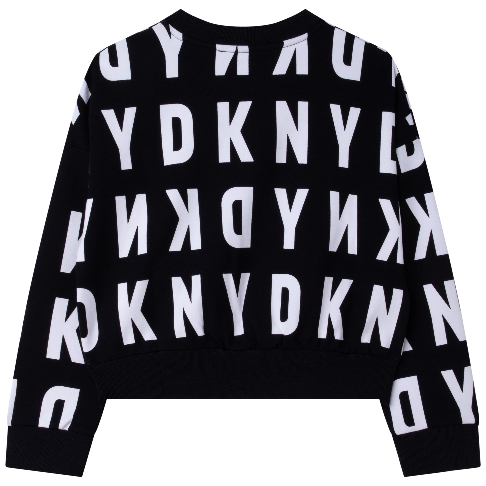 Dkny Girls Iconic Logo Sweater Black 16Y
