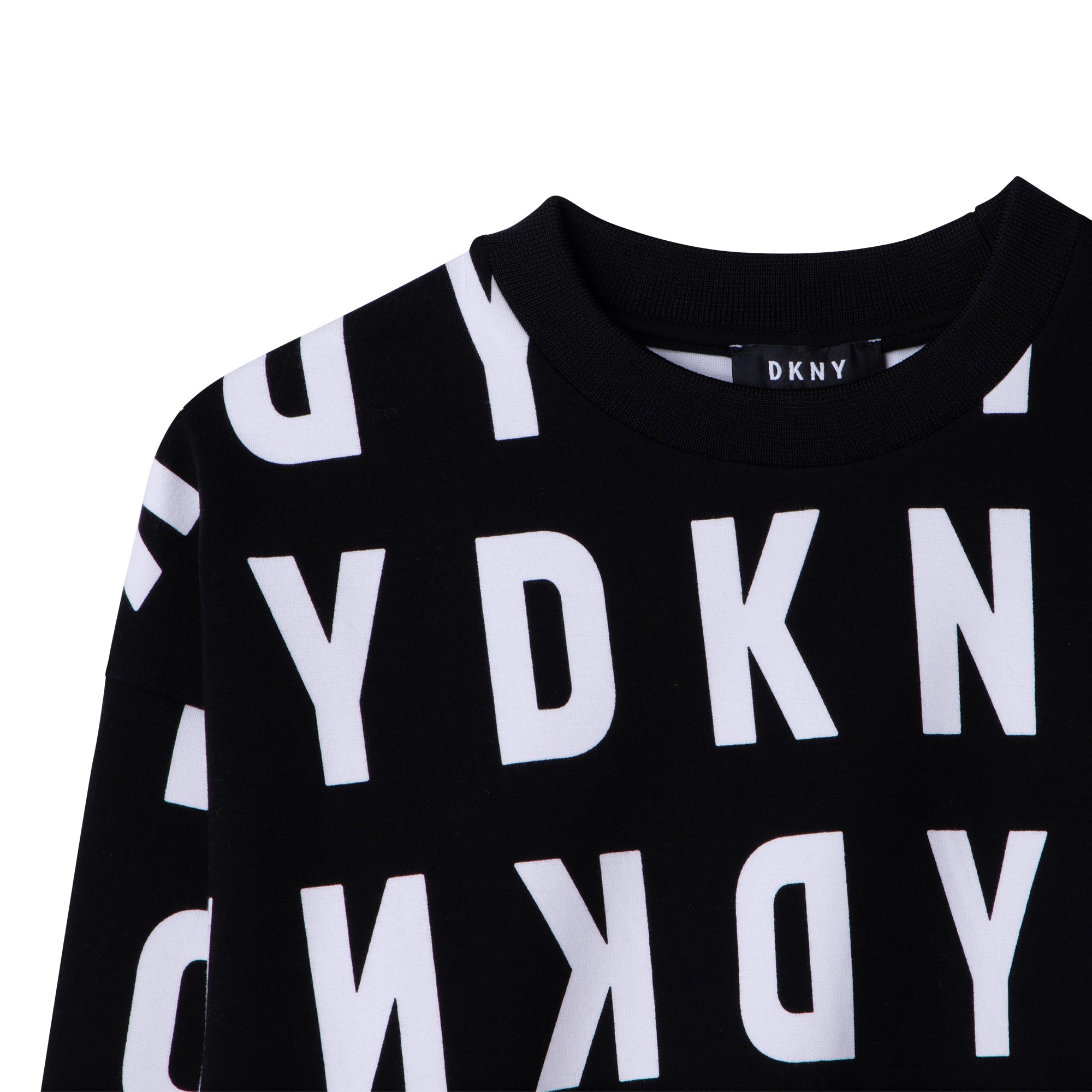 Dkny Girls Iconic Logo Sweater Black 12Y