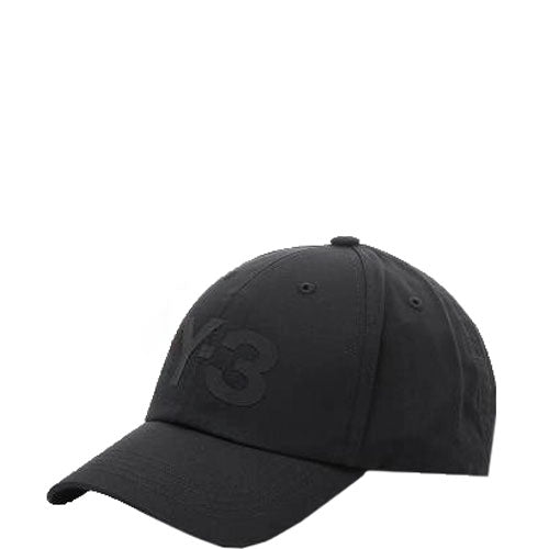 Y-3 Mens Black Logo Cap - One Size BLACK - 2023