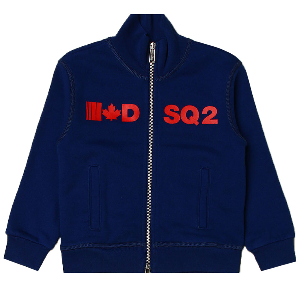 Dsquared2 Kids' Boys Sweater Blue 12y In Navy | ModeSens