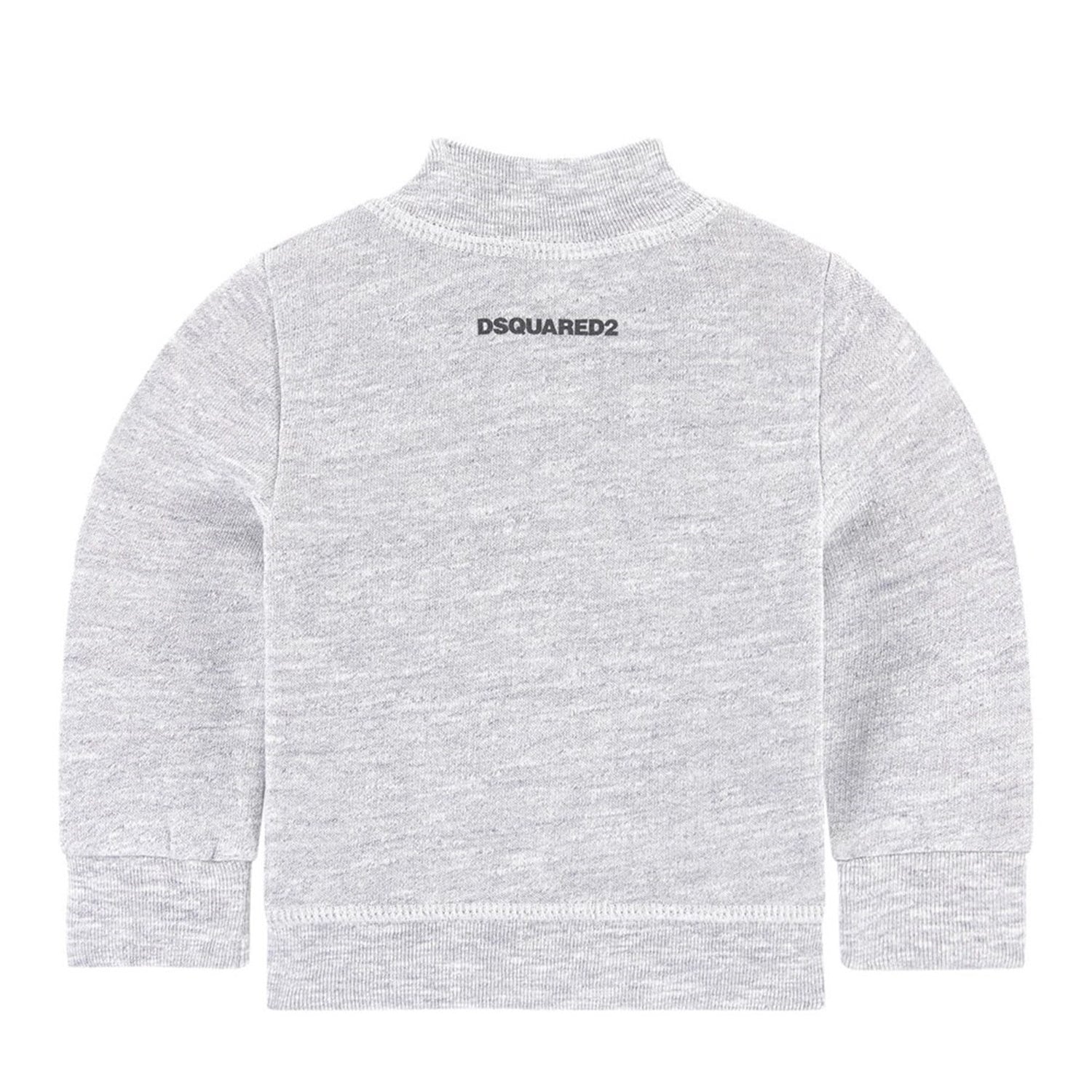 Dsquared2 Baby Boys Zip Sweater Grey 18M