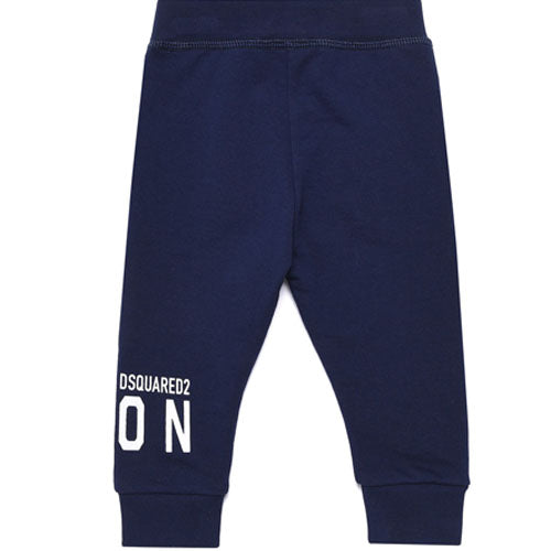 Dsquared2 - Baby Boys Navy Icon-print Track Pants 18M Blue