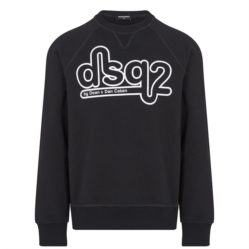 Dsquared2 Boys Logo Sweater Black 4Y