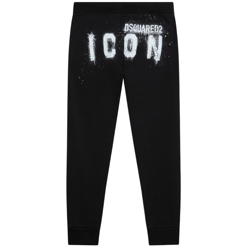 Dsquared2 Boys Icon Logo Joggers Black 8Y