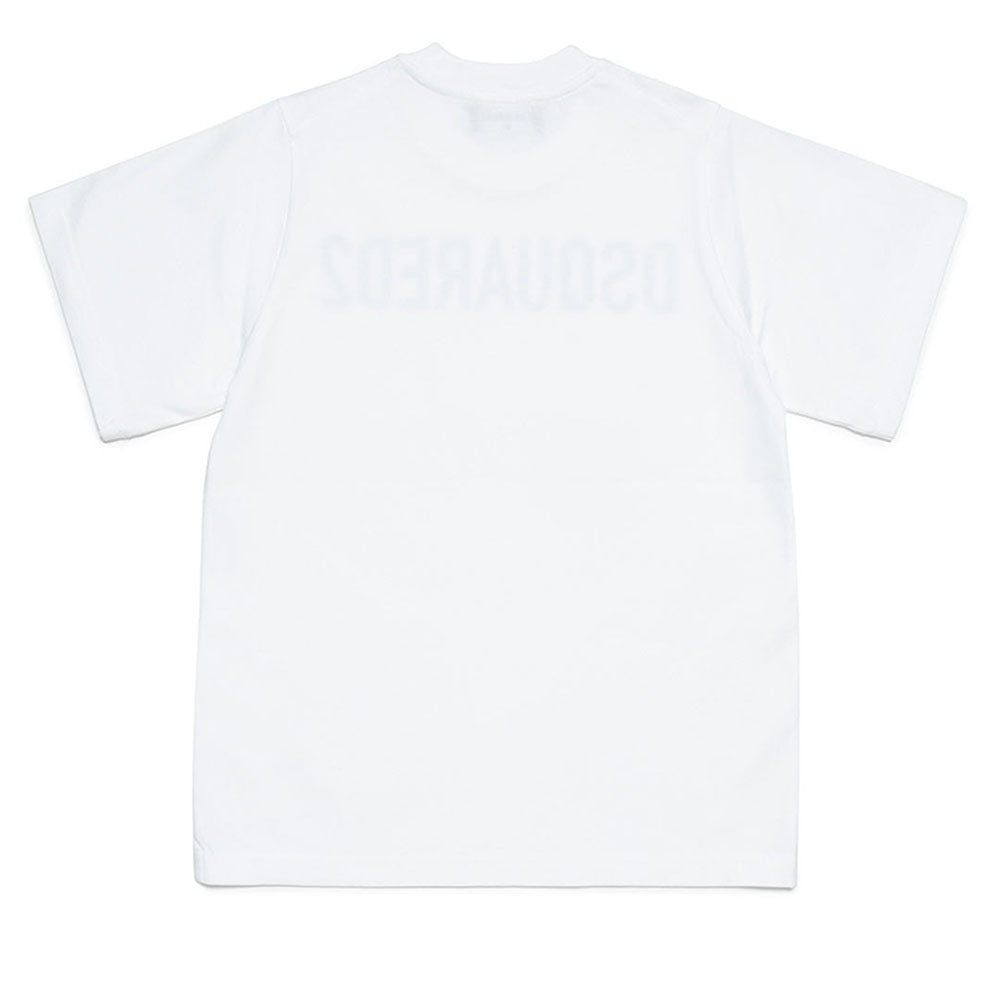 Dsquared2 Boys Slouch Fit T-shirt White 14Y