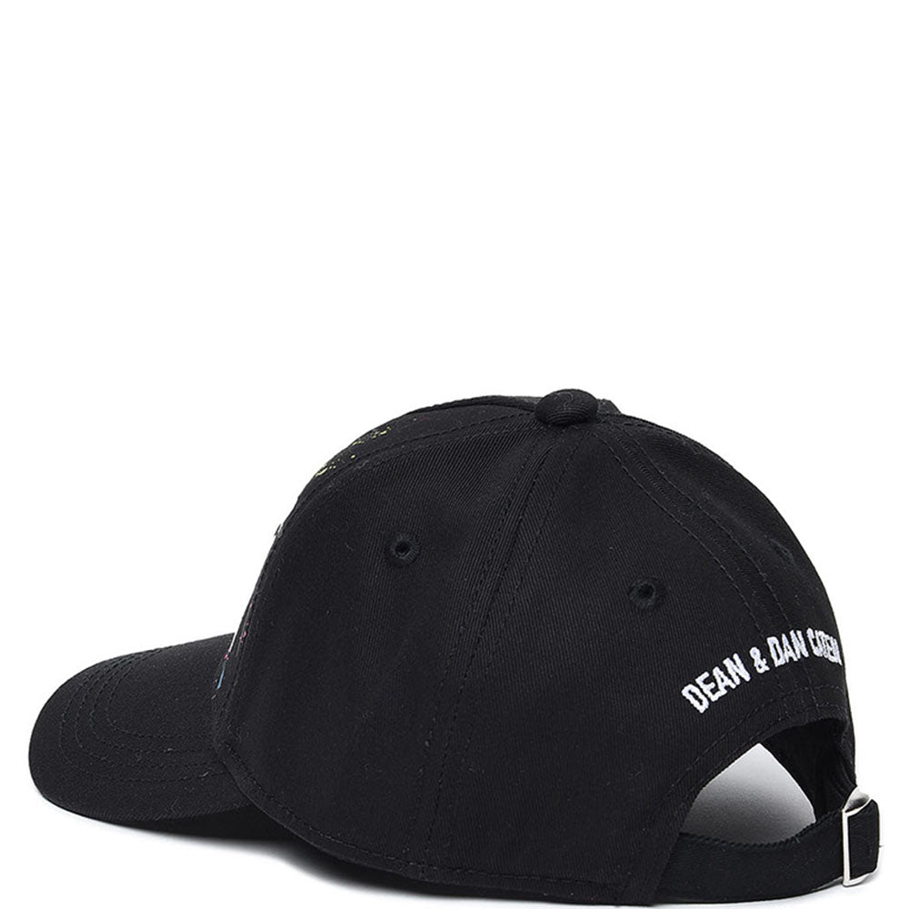 Dsquared2 Boys Paint Splatter Icon Cap Black III