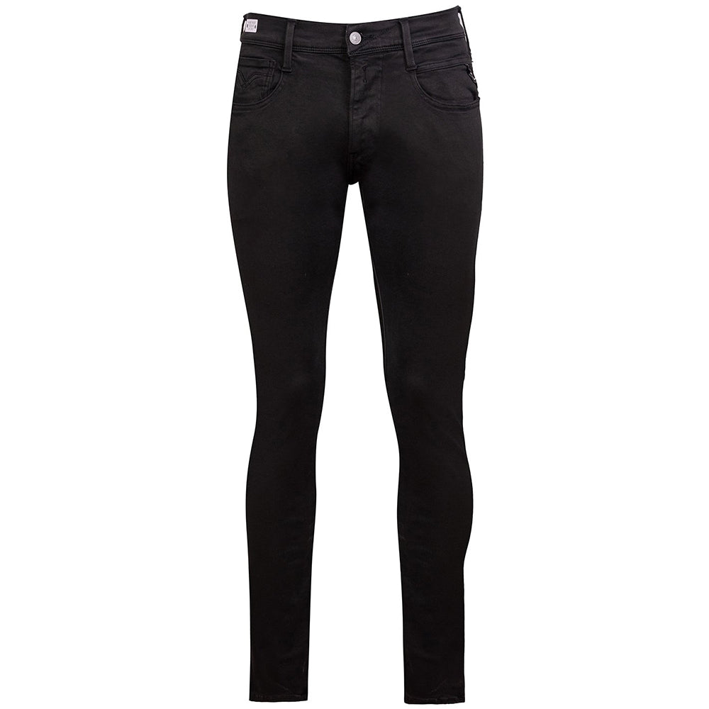 Replay Men's Hyperflex Jeans Black 36 30