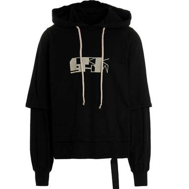 Dsquared2 Mens Bromance Slouch Hoodie Black — Maison Threads