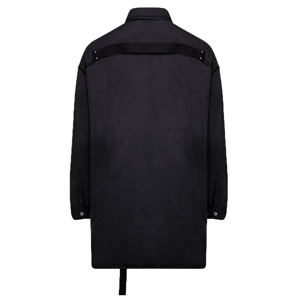 Rick Owens Drkshdw Mens Long Shirt Jacket Black S