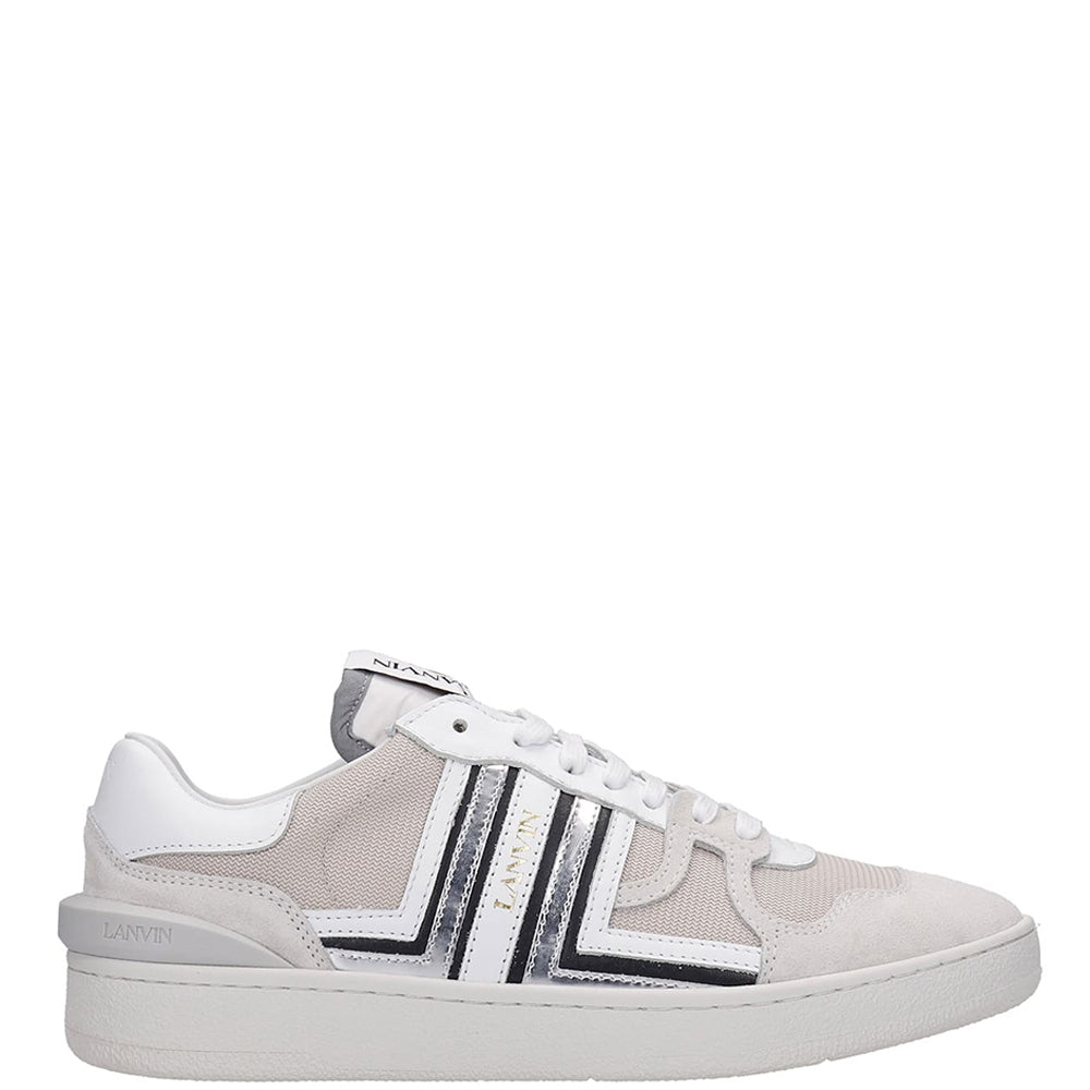 Lanvin - Mens Clay Low Top Sneakers White - UK 6 WHITE