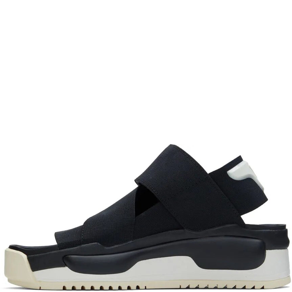 Y-3 Mens Hokori Sandals Black UK 8