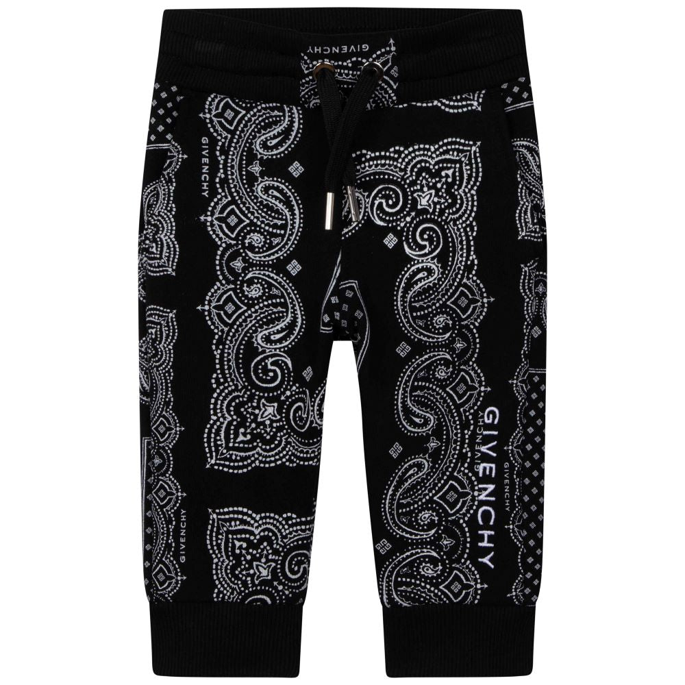Givenchy Givenchy Black Embroidered Joggers - Buy Givenchy Online