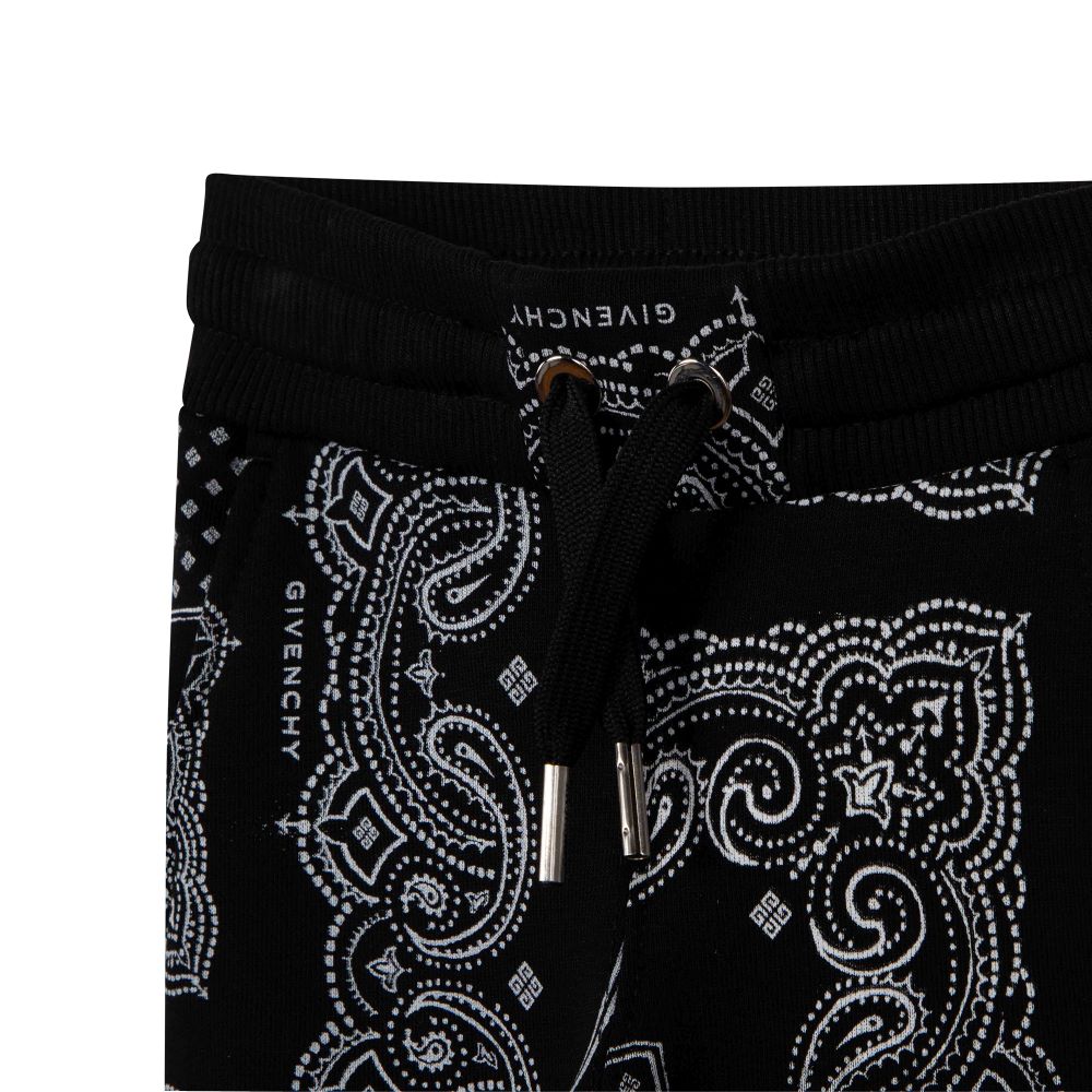 Givenchy Baby Unisex Pattern Jogging Bottoms Black 18M