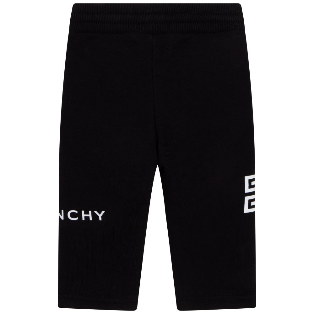 Givenchy Unisex Multi Logo Joggers Black 3Y